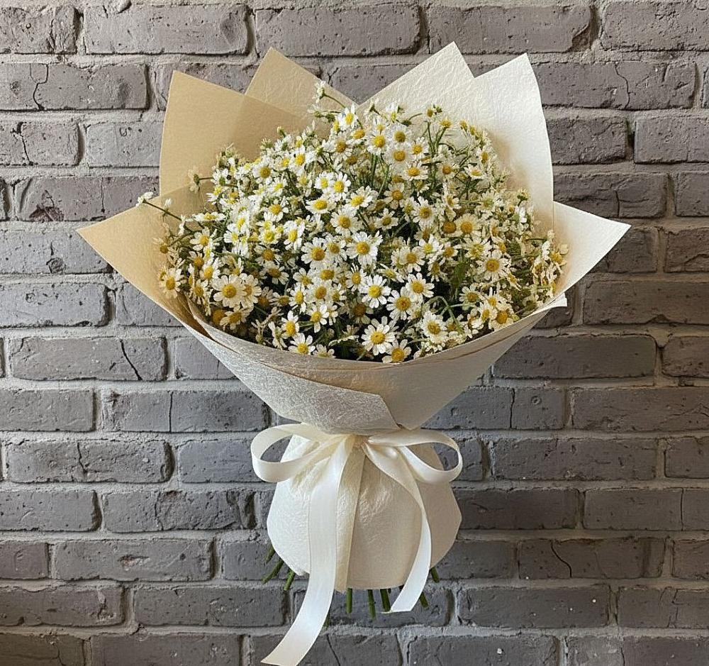 Букет цветов из: Ромашки в Кушнаренково