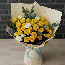 Букет цветов из:  Розы #REPLACE_PRED# Кушнаренково