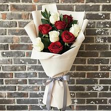 Букет цветов из:  Розы в Кушнаренково