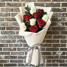 Букет цветов из:  Розы в Кушнаренково