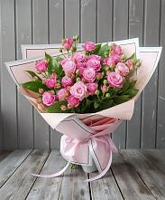 Букет Розовый кустик #REPLACE_PRED# Кушнаренково