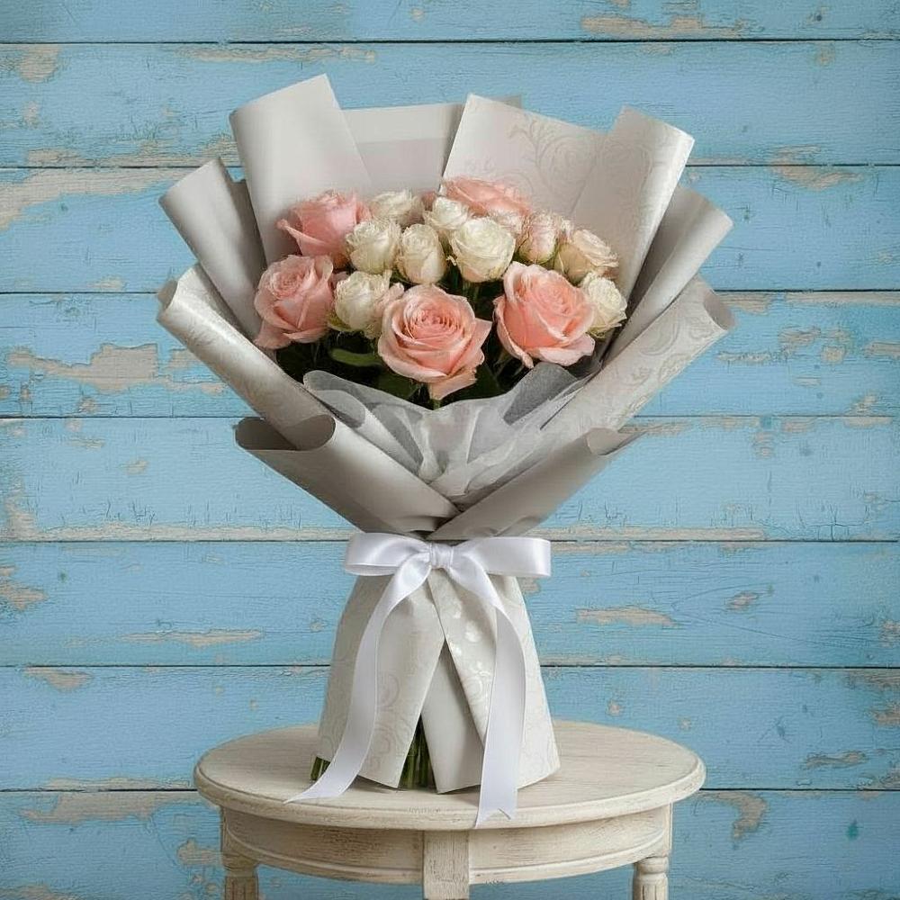 Букет цветов из: Розы в Кушнаренково