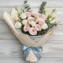 Букет цветов из:  Лизиантусы #REPLACE_PRED# Кушнаренково