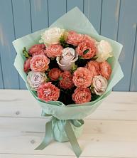Букет цветов из:  Розы в Кушнаренково