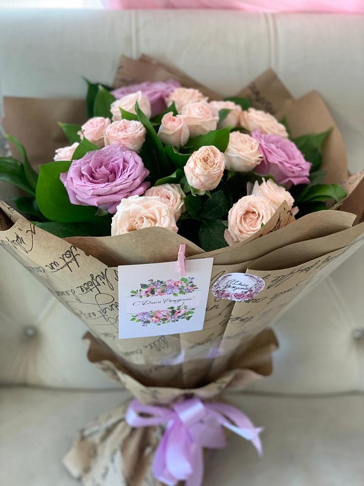 Букет цветов из: Розы в Кушнаренково