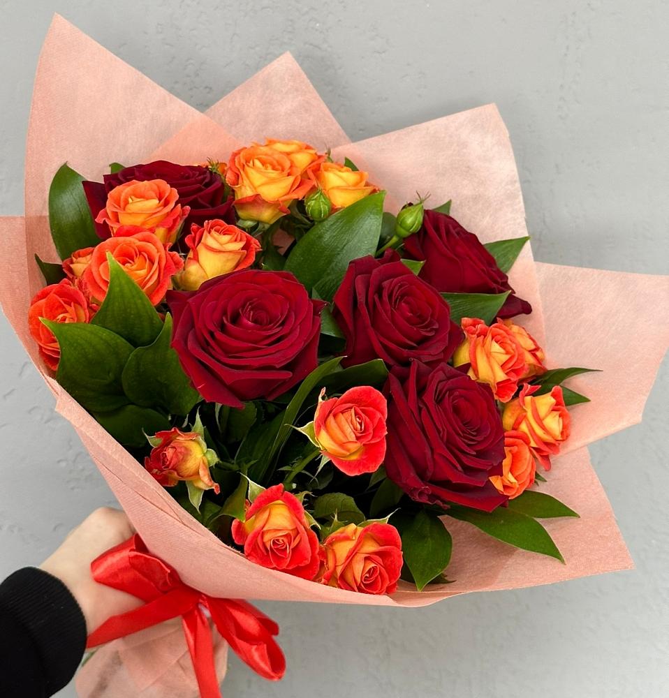 Букет Любовь и восторг в Кушнаренково