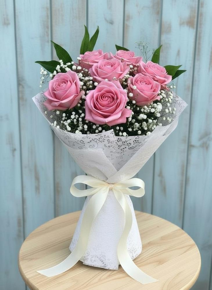 Букет цветов из: Розы в Кушнаренково