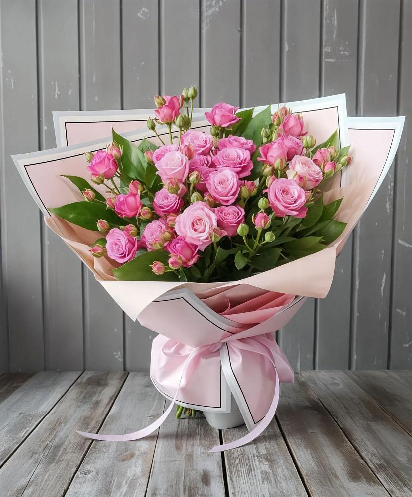Букет Розовый кустик в Кушнаренково