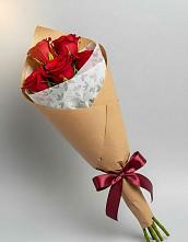 Букет цветов из:  Розы в Кушнаренково