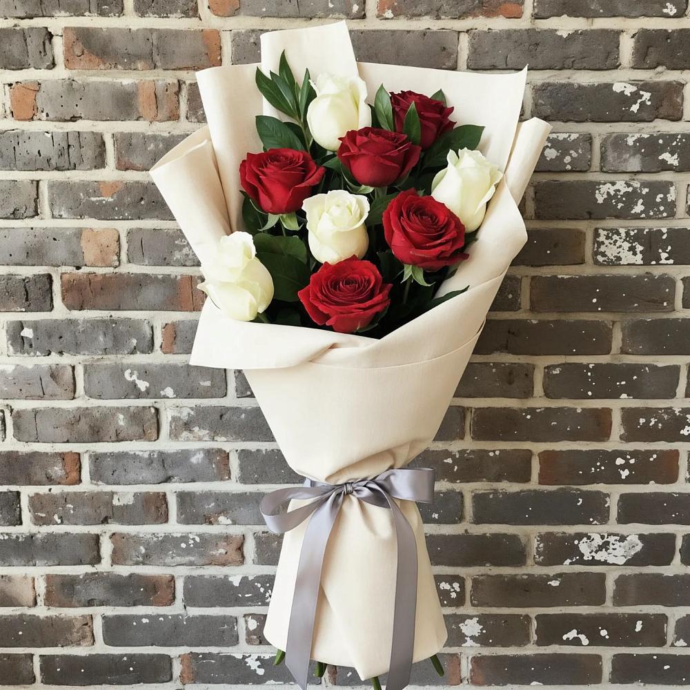 Букет цветов из: Розы в Кушнаренково