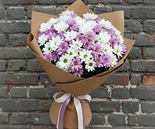 Букет цветов из:  Хризантемы в Кушнаренково