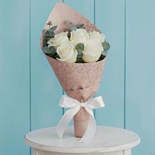 Букет цветов из:  Розы в Кушнаренково