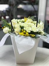 Цветочная композиция из Розы  в Кушнаренково