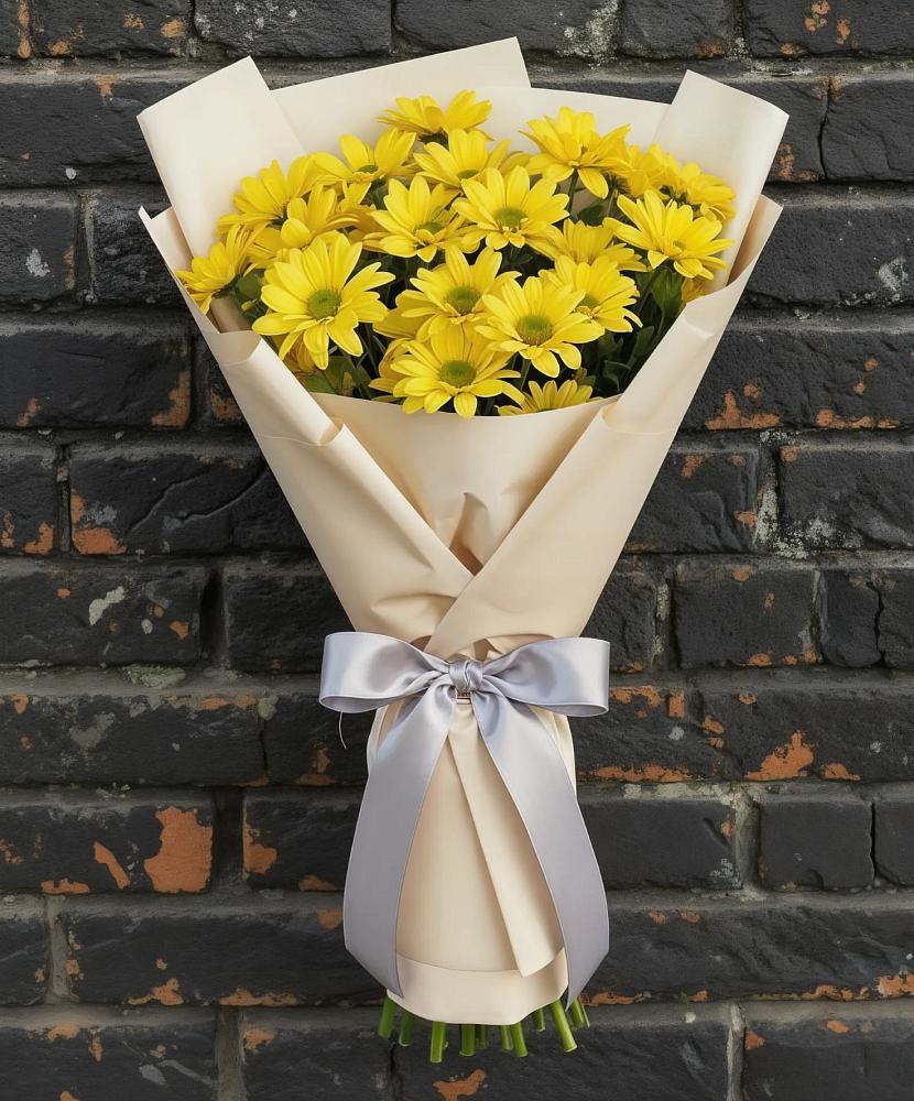 Букет цветов из: Хризантемы в Кушнаренково