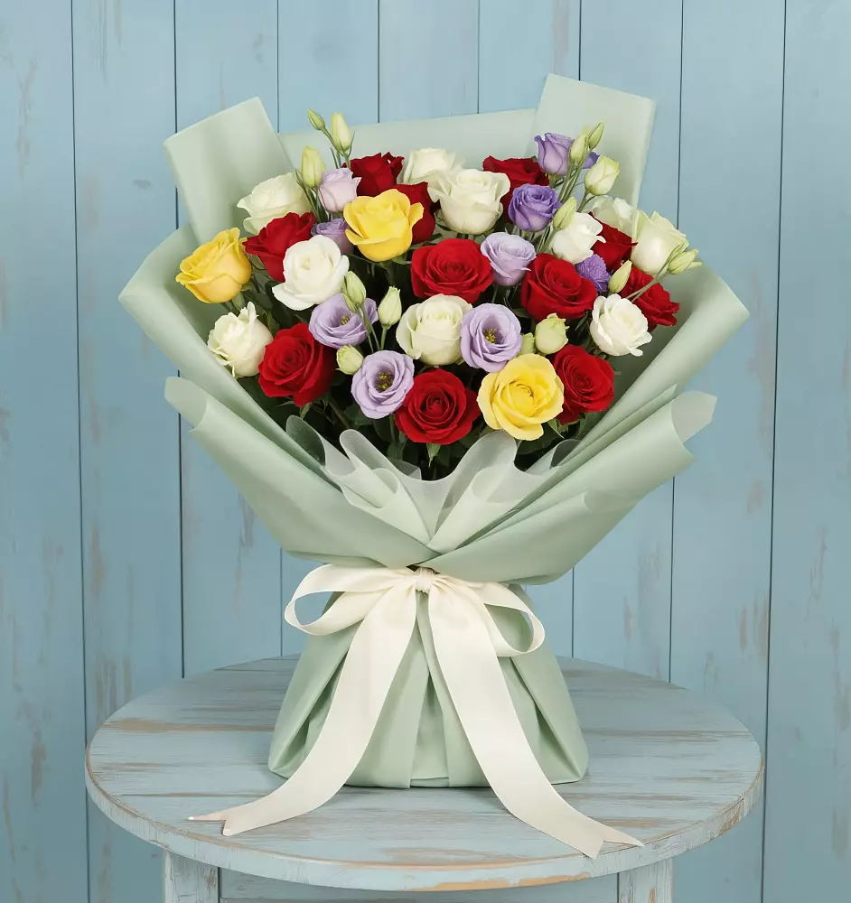 Букет цветов из: Розы в Кушнаренково