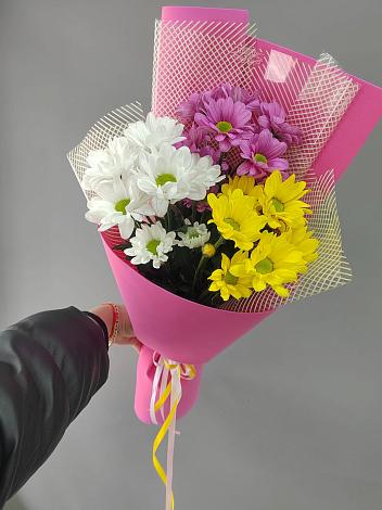 Букет цветов из: Хризантемы в Кушнаренково