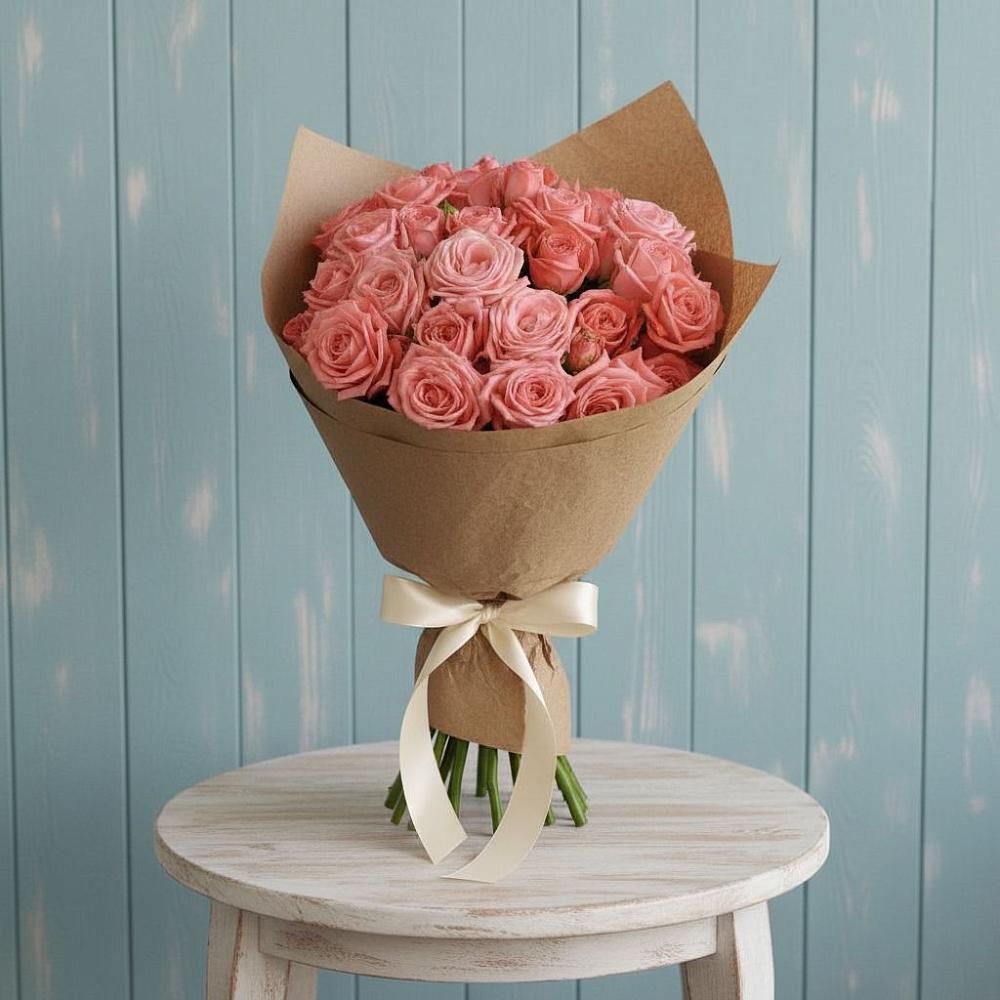 Букет цветов из: Розы в Кушнаренково