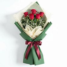 Букет цветов из:  Розы в Кушнаренково