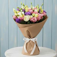 Букет цветов из:  Лизиантусы в Кушнаренково